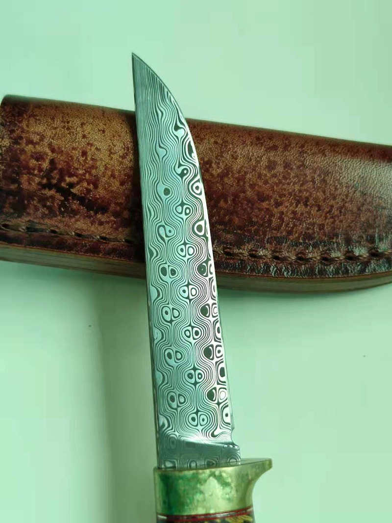 大马士革钢刀具